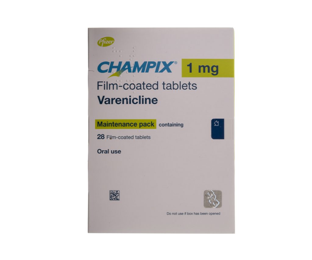 champix 1mg film-coated oral tablets varenicline