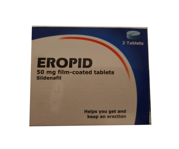 eropid 50 mg film-coated sildenafil oral tablets