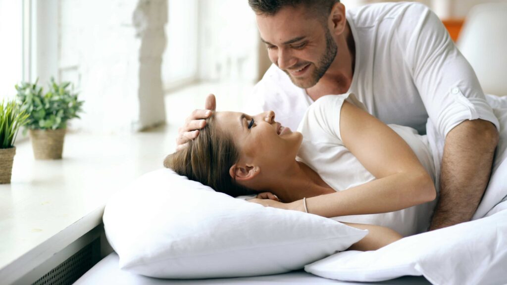 sildenafil oral spray - happy couple